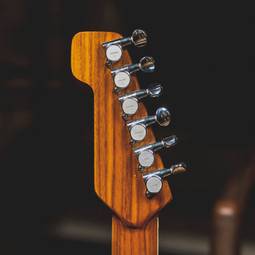 Sturner 1129 Semi-Hollow Electric Guitar, Rosewood Fretboard, Sunburst