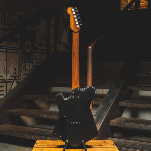Sturner 1129 Semi-Hollow Electric Guitar, Rosewood Fretboard, Sunburst