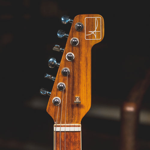 Sturner 1129 Semi-Hollow Electric Guitar, Rosewood Fretboard, Sunburst