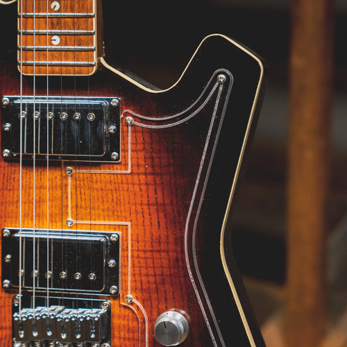 Sturner 1129 Semi-Hollow Electric Guitar, Rosewood Fretboard, Sunburst
