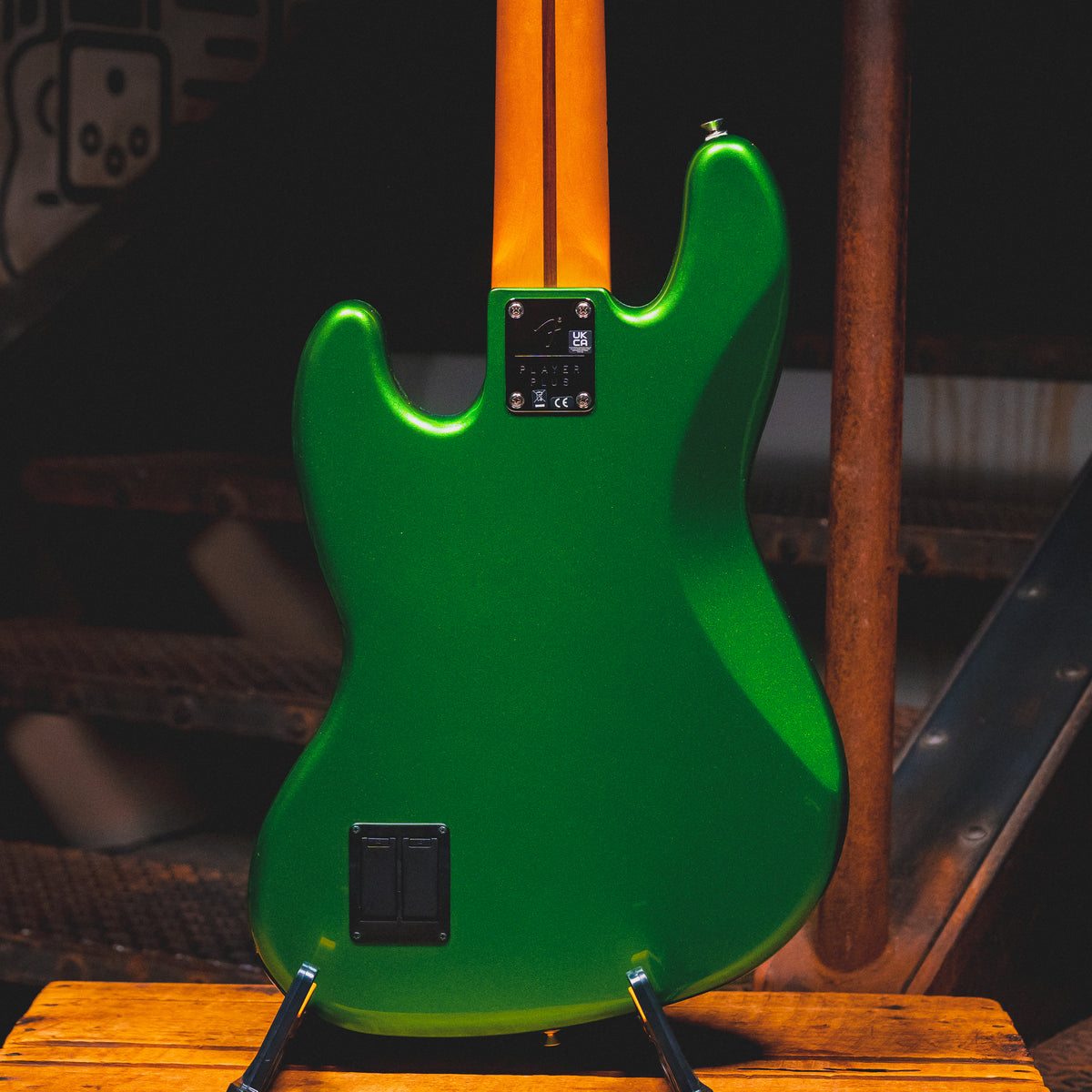 2021 Fender Player Plus Jazz Bass V 5 String Bass Guitar, Cosmic Jade w/ Gig Bag - Used