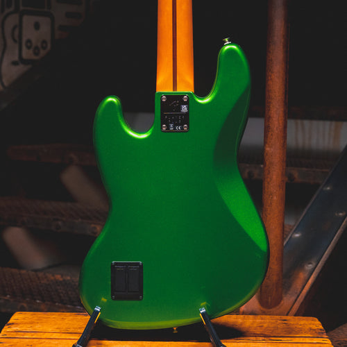 2021 Fender Player Plus Jazz Bass V 5 String Bass Guitar, Cosmic Jade w/ Gig Bag - Used