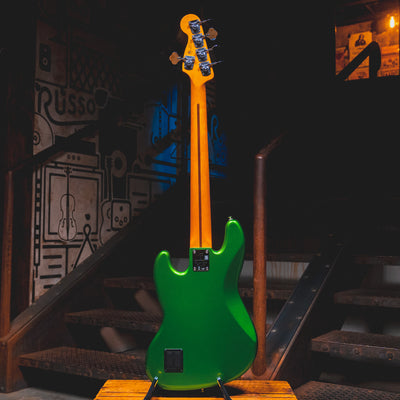 2021 Fender Player Plus Jazz Bass V 5 String Bass Guitar, Cosmic Jade w/ Gig Bag - Used