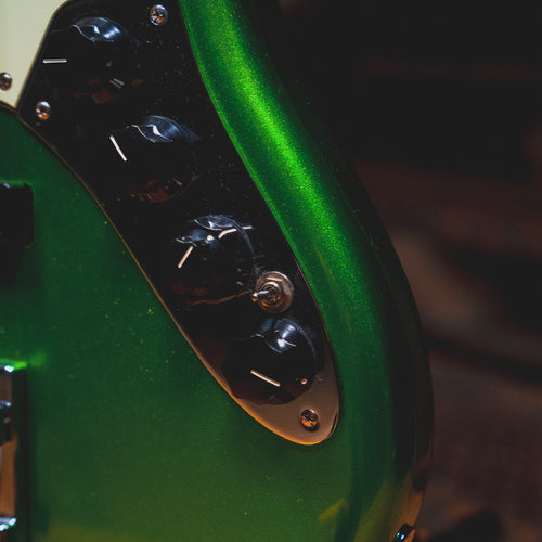 2021 Fender Player Plus Jazz Bass V 5 String Bass Guitar, Cosmic Jade w/ Gig Bag - Used