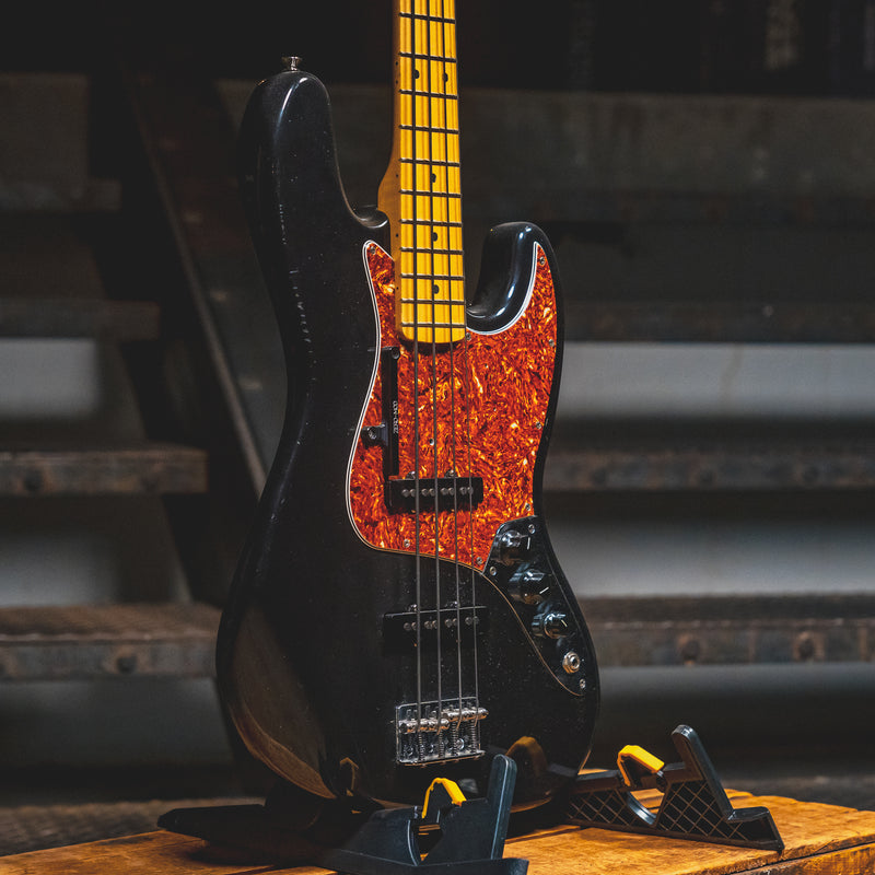 1997 Fender American Standard Jazz Bass, Black w/OHSC - Used