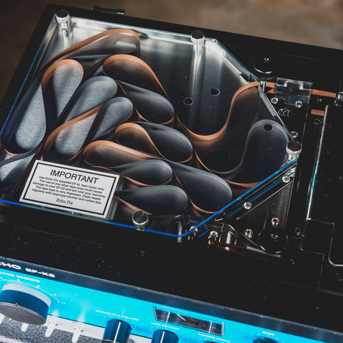 Echo Fix EF-X2 Analog Tape Echo and Reverb Effect, Blue w/Power Supply - Used