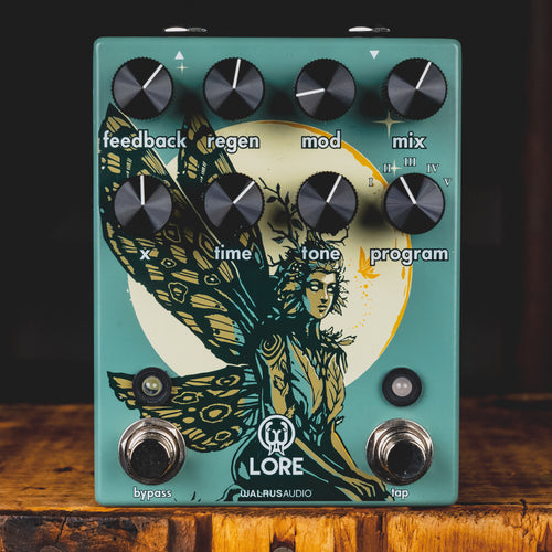 Walrus Audio Lore, Reverse Soundscape Generator Reverb/Delay Effect Pedal w/Box - Used