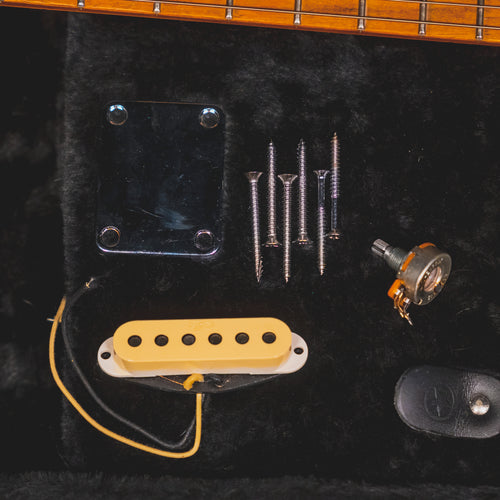 1998 G&L Legacy USA Electric Guitar, Natural w/Case - Used