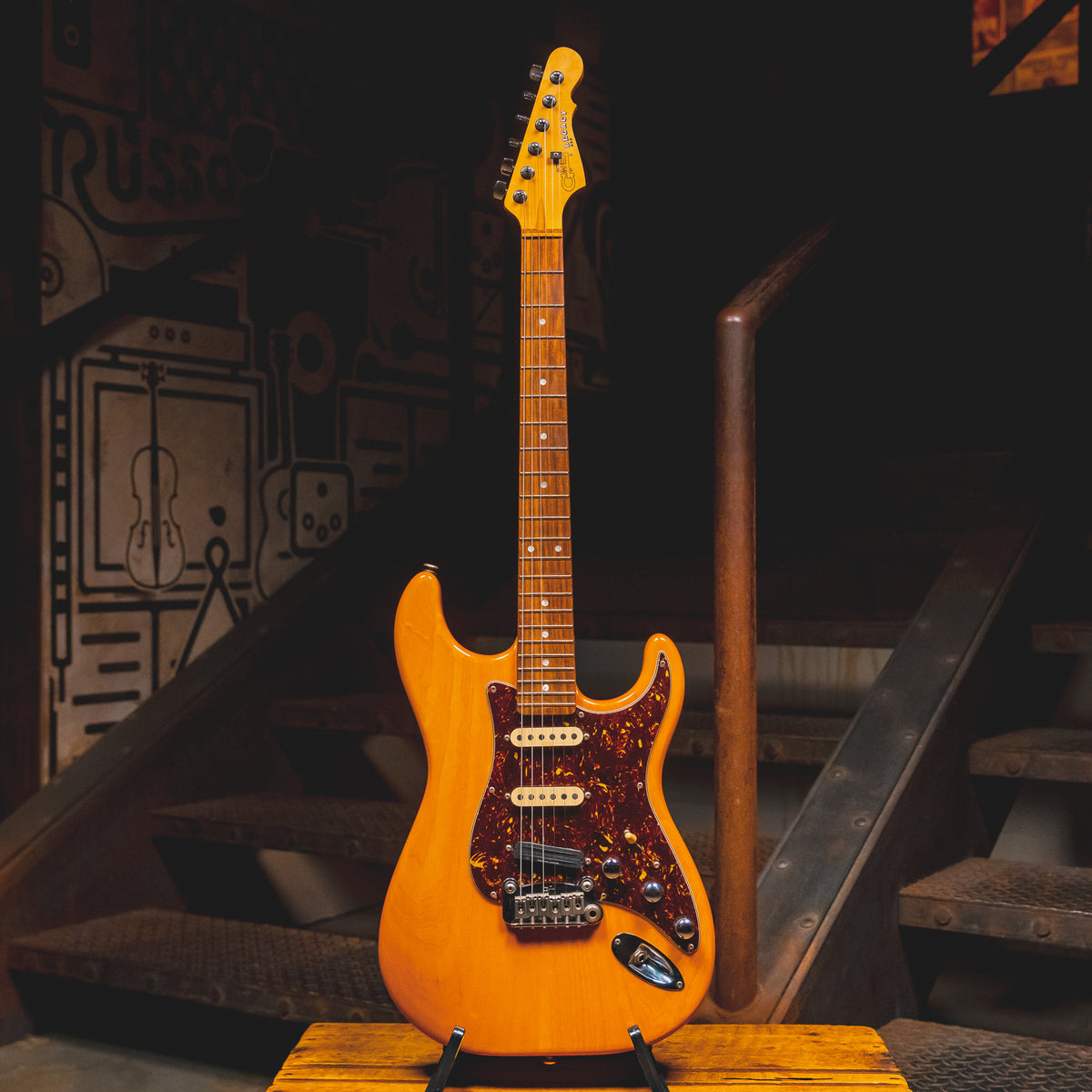 1998 G&L Legacy USA Electric Guitar, Natural w/Case - Used