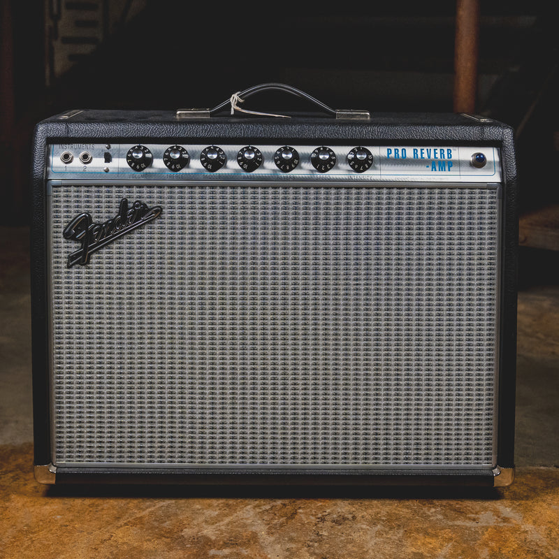 2021 Fender '68 Custom Pro Reverb 1x12 Combo Amplifier w/Footswitch & Slipcover - Used