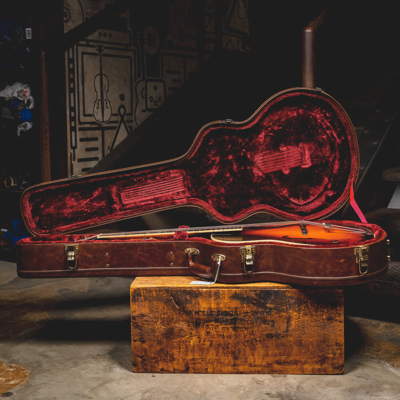 2017 Epiphone Masterbuilt Century Zenith Acoustic-Electric Guitar, Sunburst w/ OHSC - Used