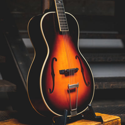 2017 Epiphone Masterbuilt Century Zenith Acoustic-Electric Guitar, Sunburst w/ OHSC - Used