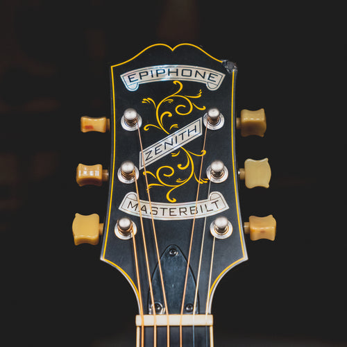 2017 Epiphone Masterbuilt Century Zenith Acoustic-Electric Guitar, Sunburst w/ OHSC - Used