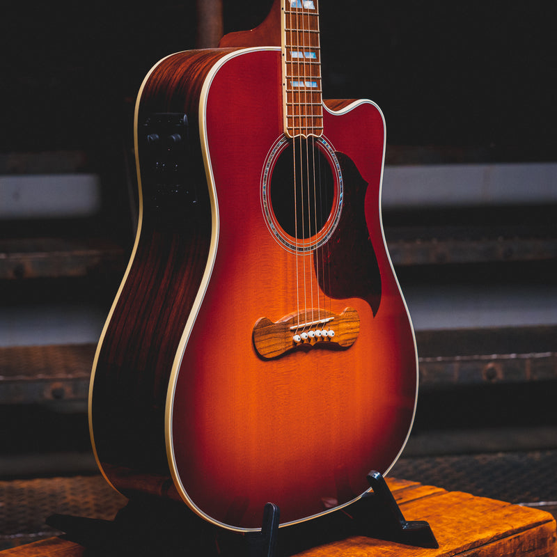 2021 Gibson Songwriter Standard Rosewood Acoustic Guitar, Burst w/ OHSC - Used