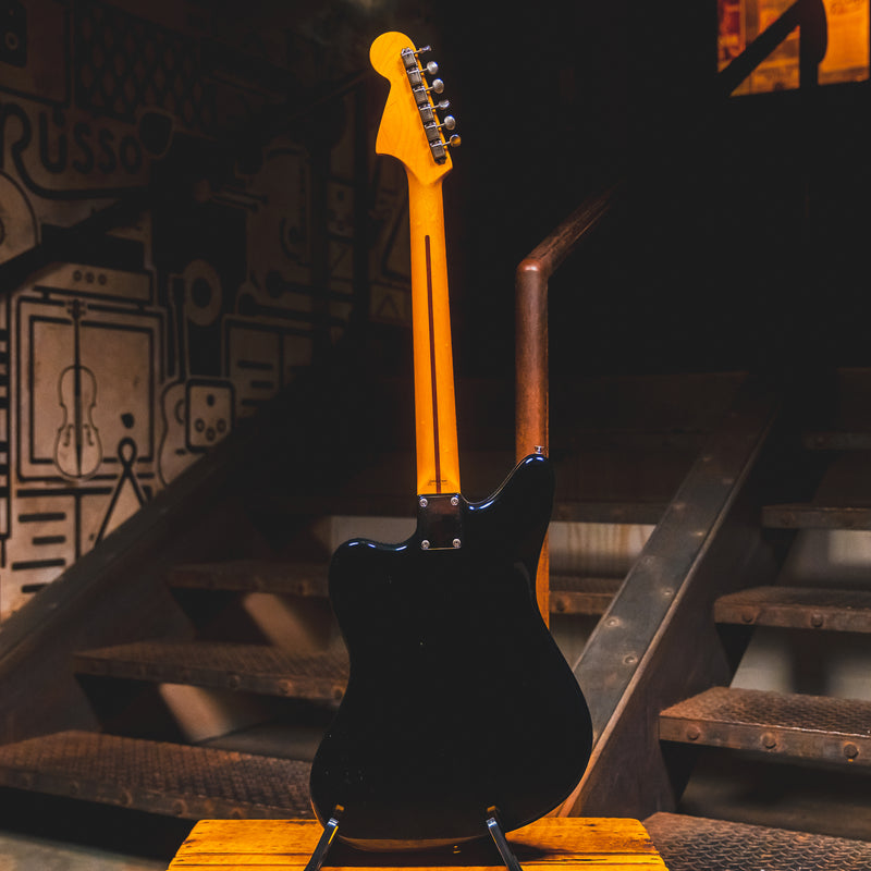 2007 Fender CIJ Special Jaguar HH Electric Guitar, Black w/Bag - Used