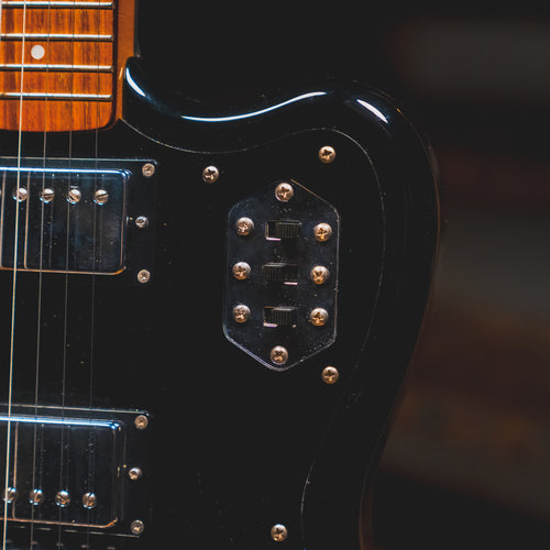 2007 Fender CIJ Special Jaguar HH Electric Guitar, Black w/Bag - Used