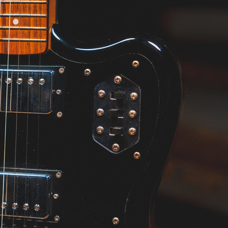 2007 Fender CIJ Special Jaguar HH Electric Guitar, Black w/Bag - Used