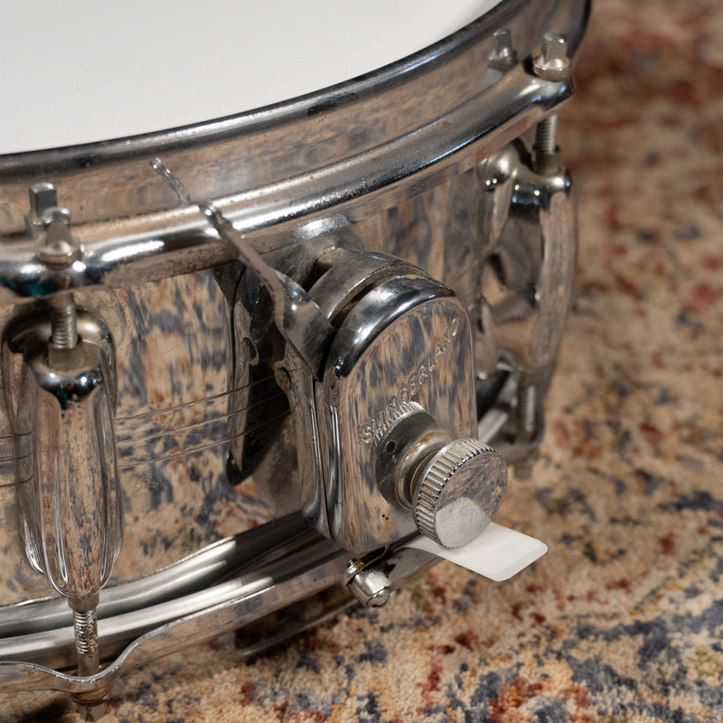 1970s Slingerland 5-Piece Modern Solo Drum Set, Black Chrome - Used