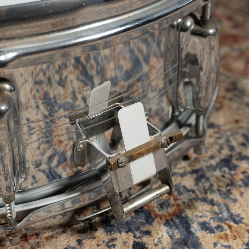 1970s Slingerland 5-Piece Modern Solo Drum Set, Black Chrome - Used