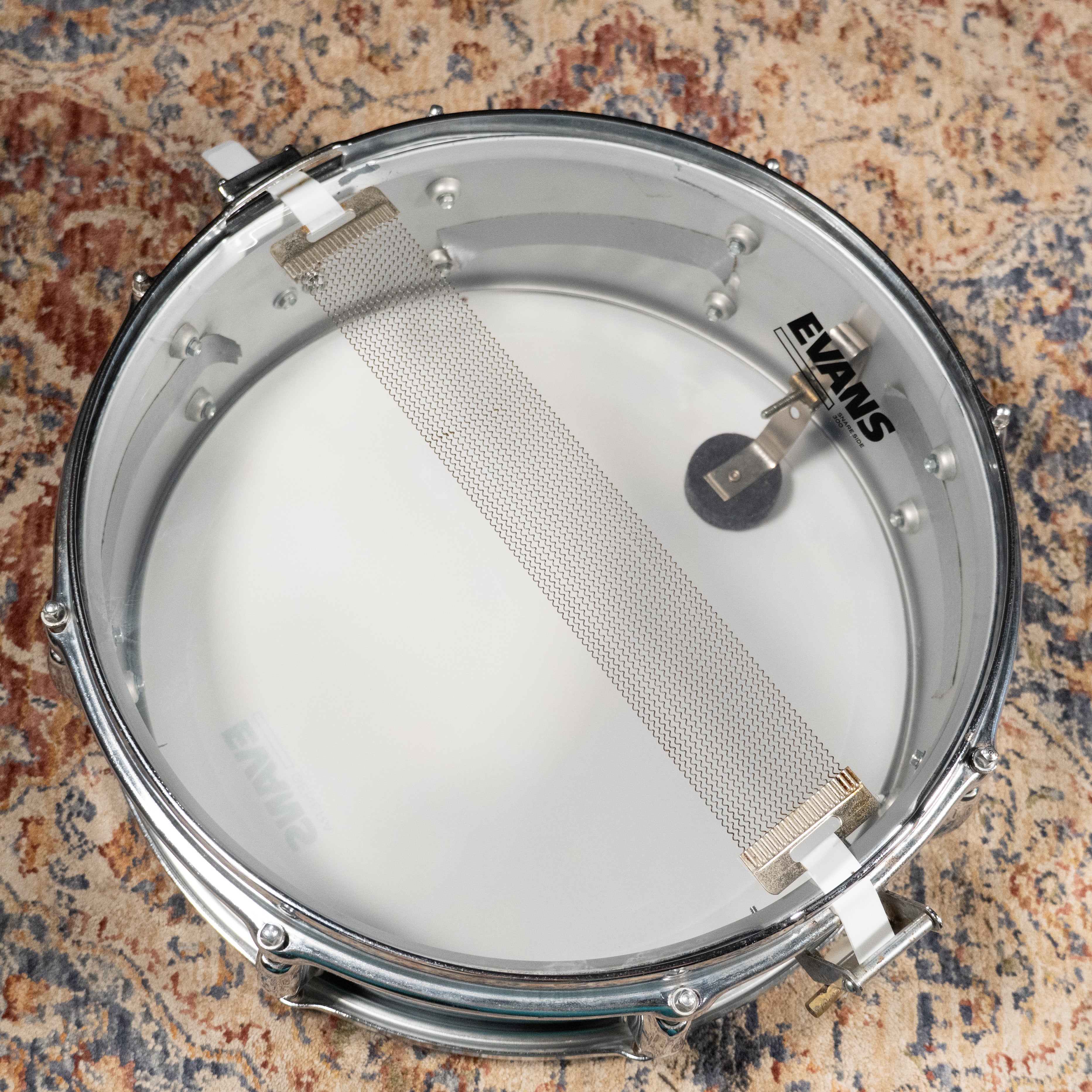 1970s Slingerland 5-Piece Modern Solo Drum Set, Black Chrome