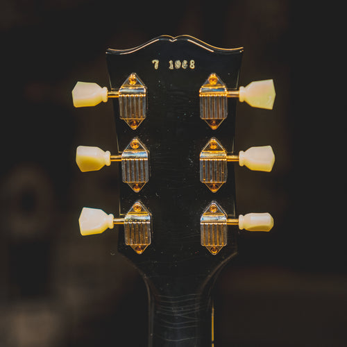 2021 Gibson Custom Shop '57 Les Paul Custom, Ebony Ultra Light Murphy Lab Aged w/ OHSC - Used