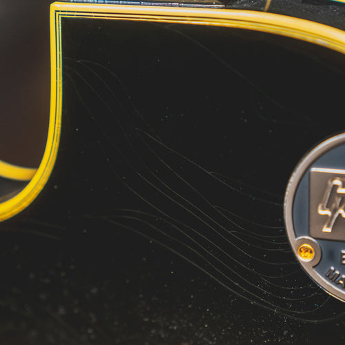 2021 Gibson Custom Shop '57 Les Paul Custom, Ebony Ultra Light Murphy Lab Aged w/ OHSC - Used