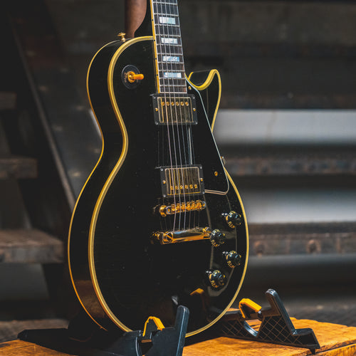 2021 Gibson Custom Shop '57 Les Paul Custom, Ebony Ultra Light Murphy Lab Aged w/ OHSC - Used