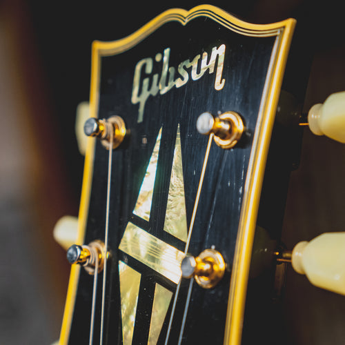 2021 Gibson Custom Shop '57 Les Paul Custom, Ebony Ultra Light Murphy Lab Aged w/ OHSC - Used