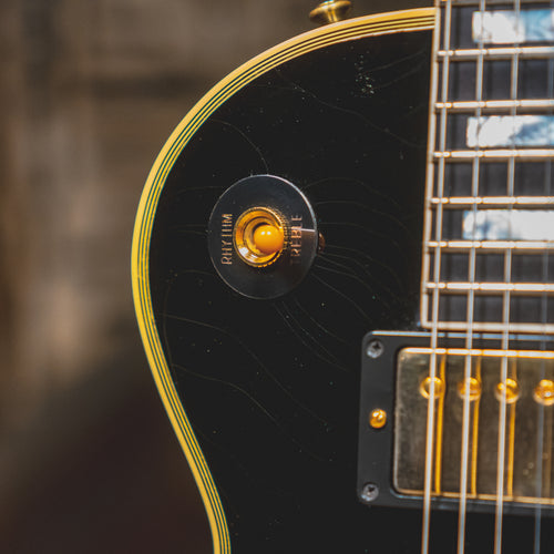 2021 Gibson Custom Shop '57 Les Paul Custom, Ebony Ultra Light Murphy Lab Aged w/ OHSC - Used