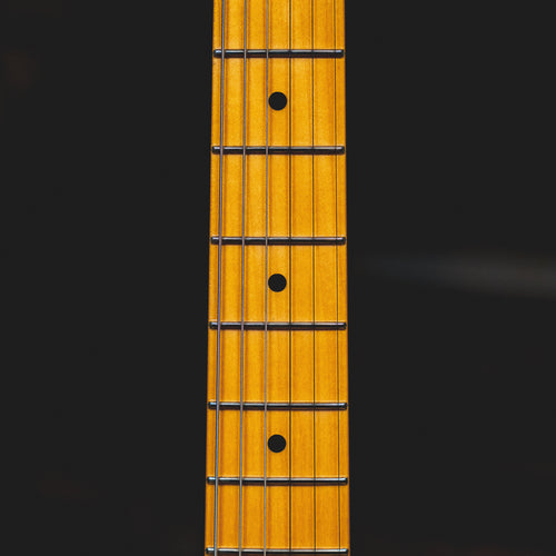 2018 Fender Whiteguard Stratocaster Electric Guitar, Vintage White Blonde w/OHSC - Used