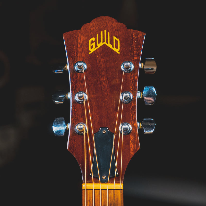 1984 Guild D-25C NT Acoustic-Electric Guitar, Natural w/OHSC - Used