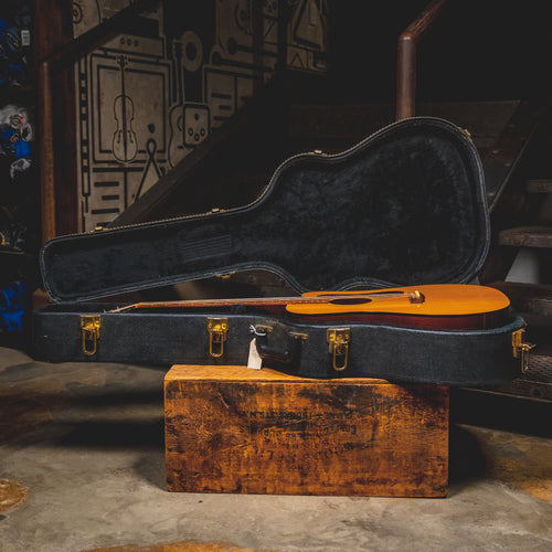 1984 Guild D-25C NT Acoustic-Electric Guitar, Natural w/OHSC - Used