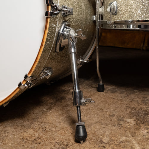 Ludwig Centennial Drum Set, 4 Piece Shell Pack, Silver Sparkle - Used