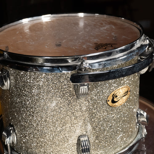 Ludwig Centennial Drum Set, 4 Piece Shell Pack, Silver Sparkle - Used