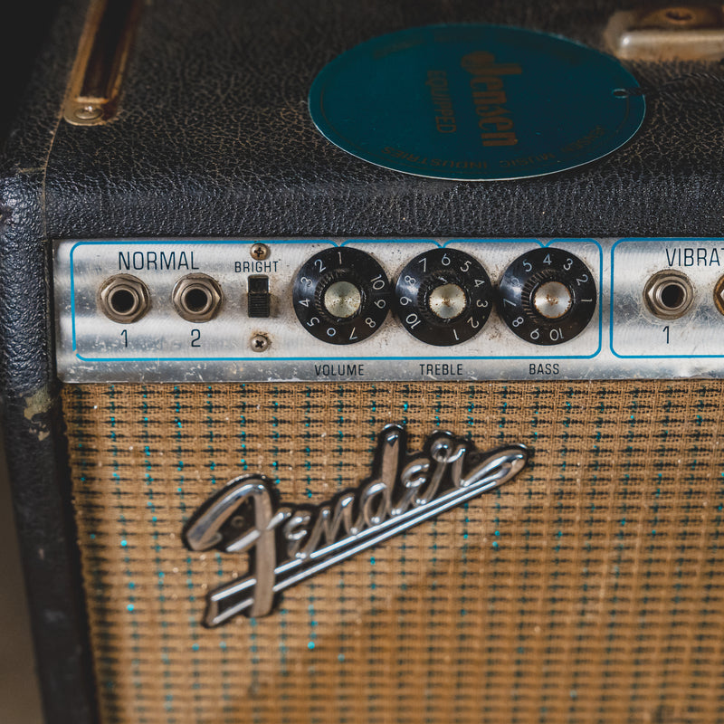 1970 Fender Super Reverb Combo Guitar Amplifier - Used