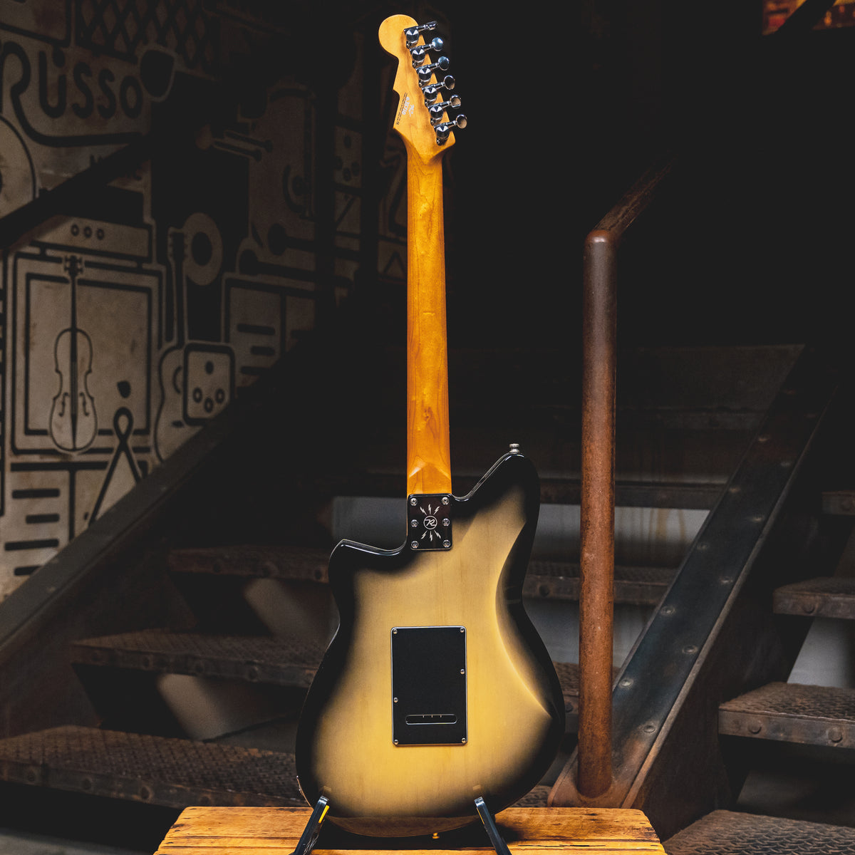 2019 Reverend Jetstream 390 Electric Guitar, Korina Burst - Used