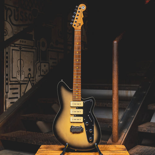 2019 Reverend Jetstream 390 Electric Guitar, Korina Burst - Used