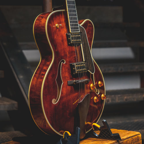 2007 Eastman AR803CE Electric Guitar, Dark Natural w/OHSC - Used