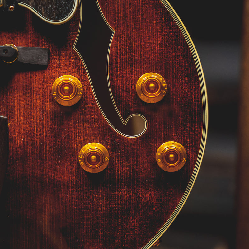 2007 Eastman AR803CE Electric Guitar, Dark Natural w/OHSC - Used