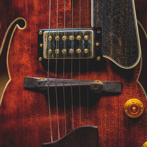 2007 Eastman AR803CE Electric Guitar, Dark Natural w/OHSC - Used