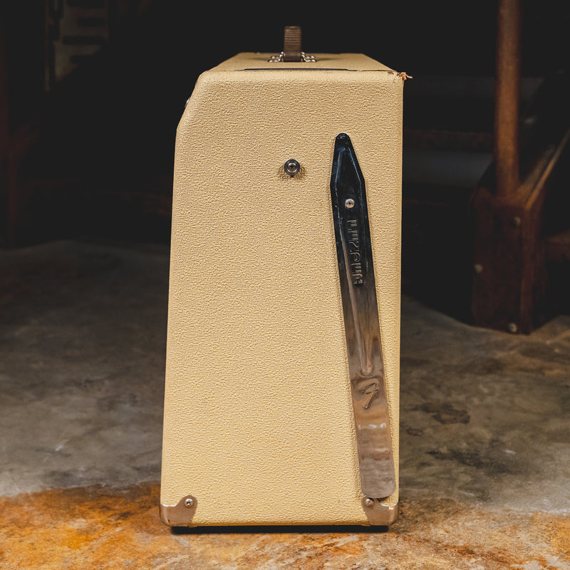 1995 Fender Dual Professional 2x12 Combo Amplifier, Blonde w/ Foot Switch & Cover - Used