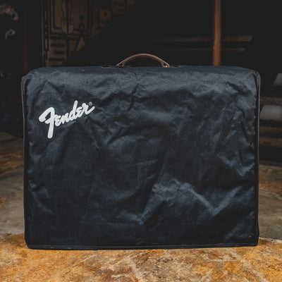 1995 Fender Dual Professional 2x12 Combo Amplifier, Blonde w/ Foot Switch & Cover - Used