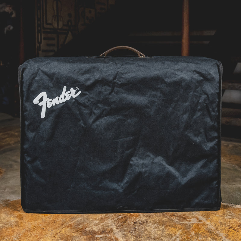 1995 Fender Dual Professional 2x12 Combo Amplifier, Blonde w/ Foot Switch & Cover - Used