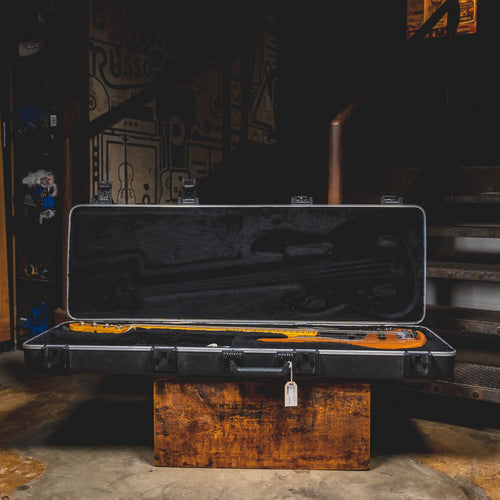 2021 Fender American Professional II Jazz Bass, Roasted Pine w/Case - Used