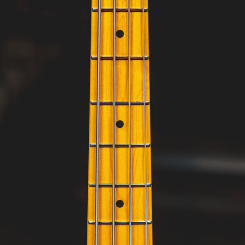 2021 Fender American Professional II Jazz Bass, Roasted Pine w/Case - Used