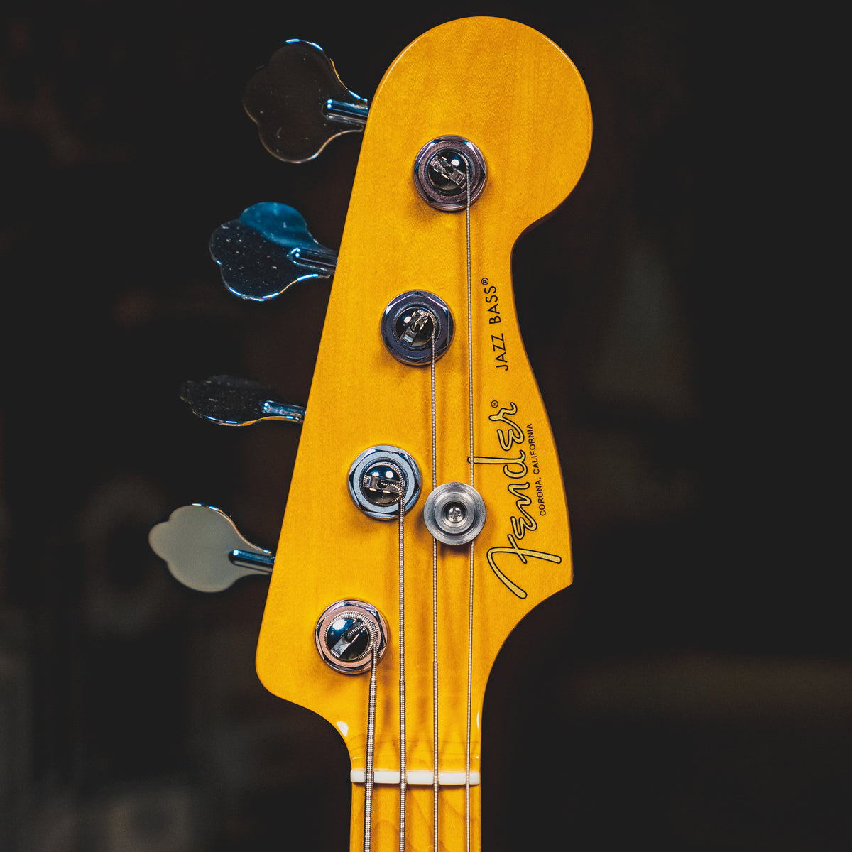 2021 Fender American Professional II Jazz Bass, Roasted Pine w/Case - Used