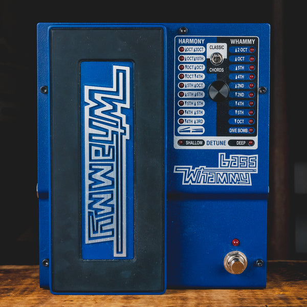 digitech bass pedal Digitech Bass Whammy Pitch Shift Effect Pedal w/Box and Power Supply -