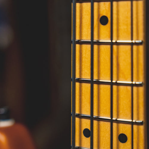 2022 Fender American Performer Mustang Bass, Honey Burst Satin w/OGB - Used