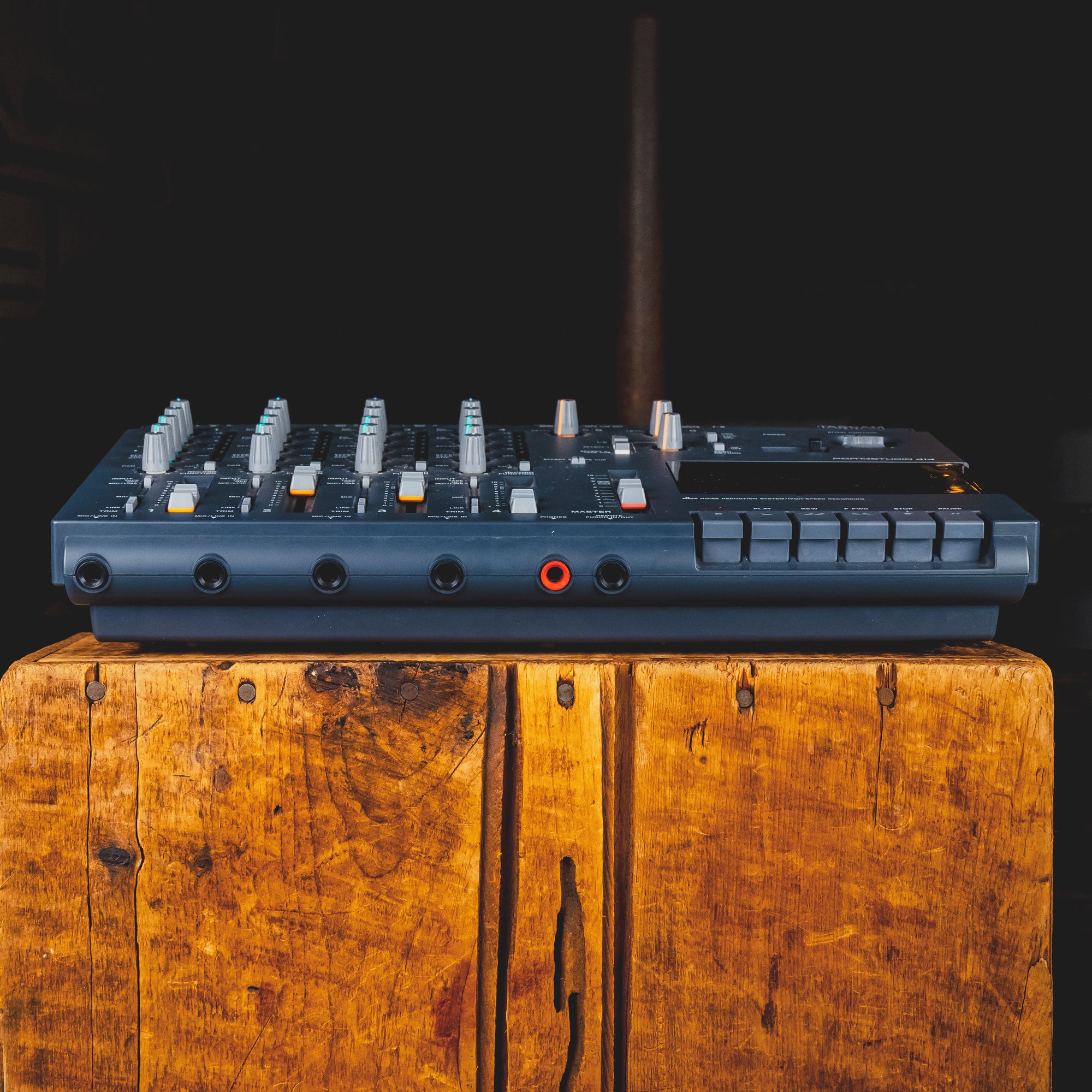 Tascam Portastudio 414 4-Track Cassette Recorder w/Power Supply
