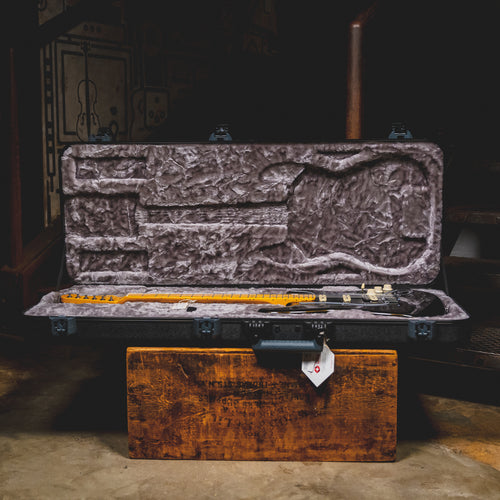 2020 Fender American Ultra Stratocaster HSS Electric Guitar, Texas Tea w/ OHSC - Used